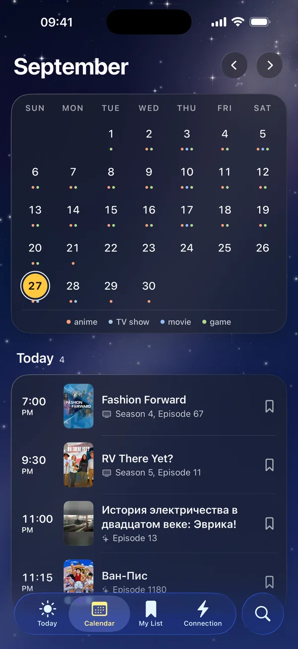 The calendar in Kün